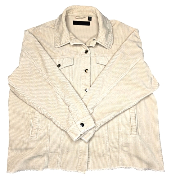 ONLBITTEN Longline Shacket 100% Cotton Corduroy - Picture 2 of 10